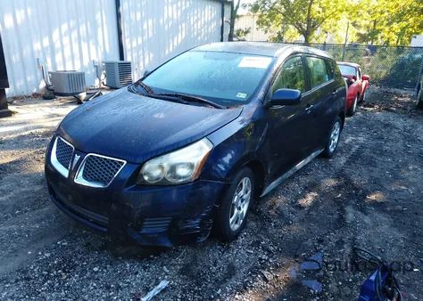 2009 Pontiac Vibe z USA, uszkodzony, nr VIN 5Y2SP67089Z426234